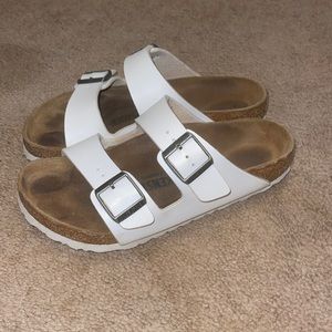 White Birkenstocks